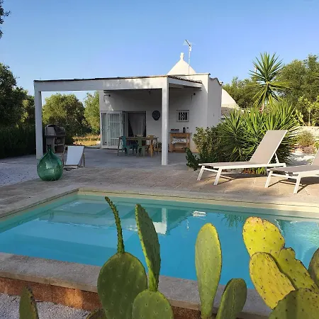 Trullo Oscar Con Piscina Privata 别墅 *